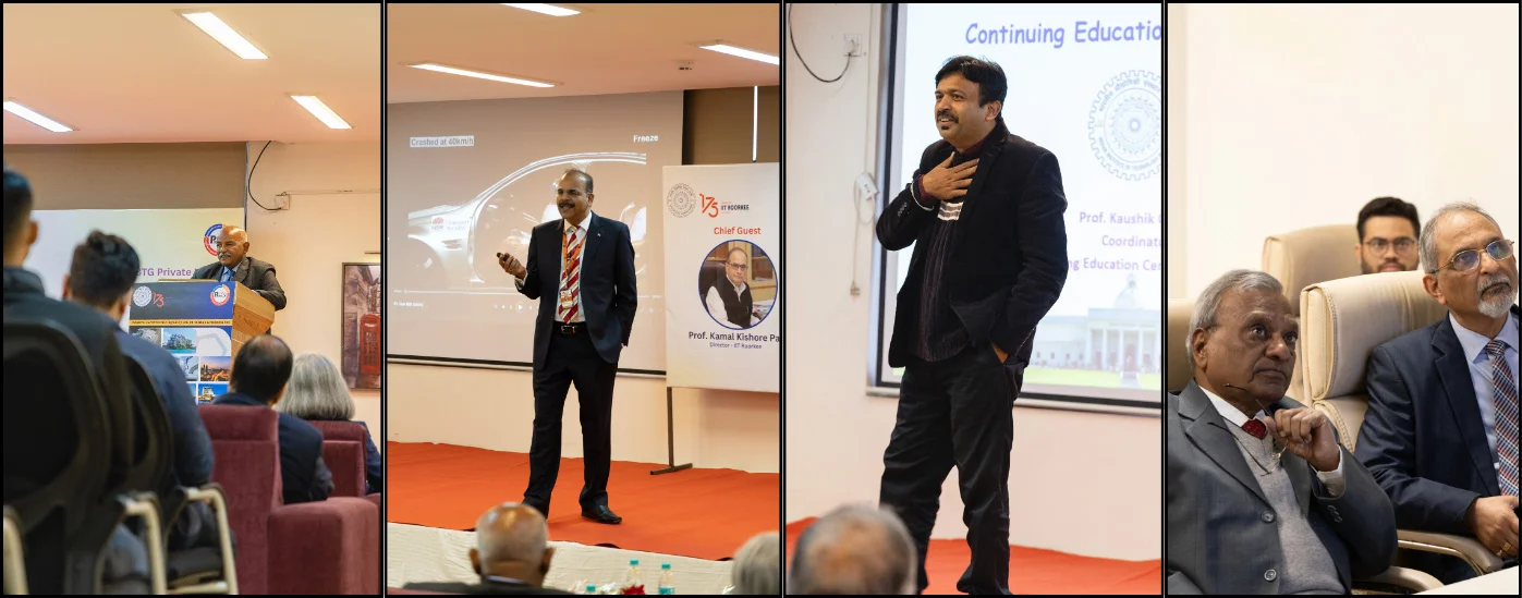 Mr. Pankaj Rastogi, Mr. Manish Khilauria, and Prof. Kaushik Ghosh sharing valuable insights and guidance with our dedicated trainees. Empowering the next generation of talent.